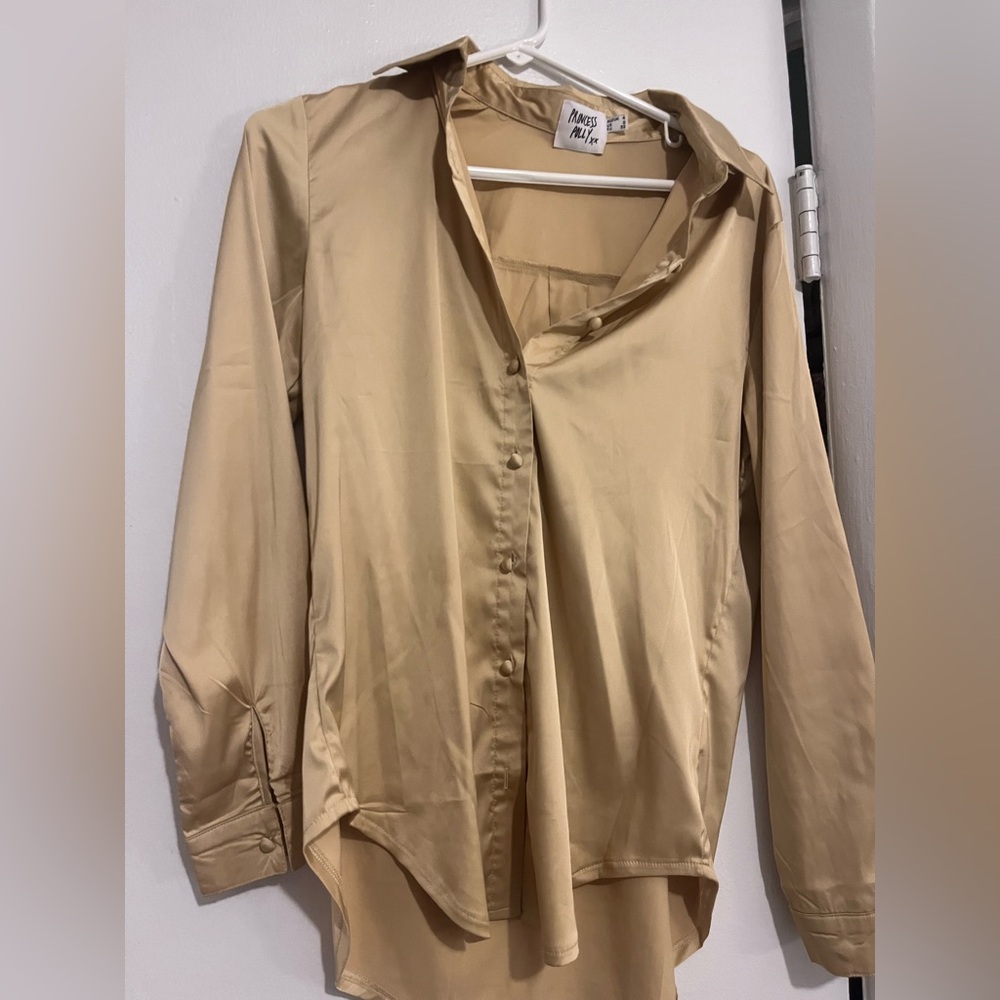 Gold princess Polly long sleeve blouse